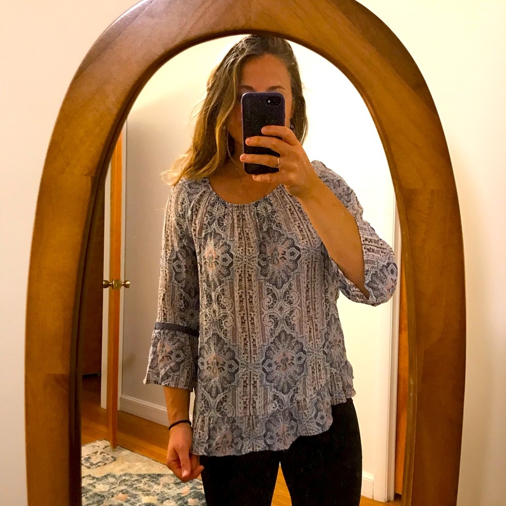 Bohemian 3/4 sleeve